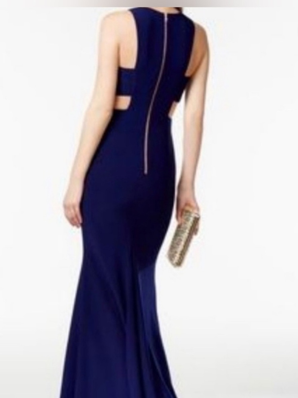 Betsy & Adam Gown with Lilac Panel
